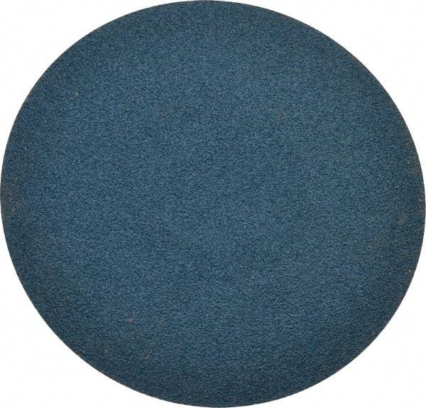 Merit Abrasives - 3" Disc Diam, 120 Grit, Zirconia Alumina Quick Change Disc - Type S Attaching System, Coated, Blue, Fine Grade, 20,000 RPM, R801 Series - Americas Industrial Supply