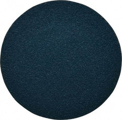 Merit Abrasives - 2" Disc Diam, 120 Grit, Zirconia Alumina Quick Change Disc - Type R Attaching System, Coated, Blue, Fine Grade, 30,000 RPM, KY672 Series - Americas Industrial Supply