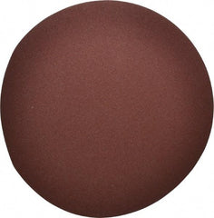 Merit Abrasives - 14" Diam, 60 Grit Aluminum Oxide Adhesive PSA Disc - Coarse Grade, Black, Cloth Backing, Flexible, Use with Stationary Disc Sanders - Americas Industrial Supply