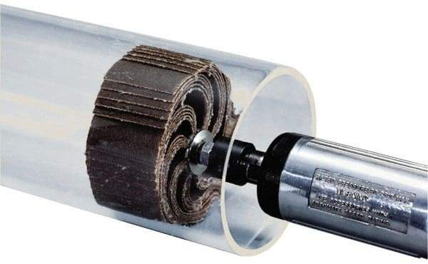Merit Abrasives - 80 Grit, Coated, Bore Polishing Wheel - Americas Industrial Supply