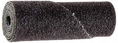 Merit Abrasives - 3/4" Max Roll Diam x 1" OAL, 60 Grit Straight Cartridge Roll - 3/16" Pilot Hole Diam, Medium Grade - Americas Industrial Supply