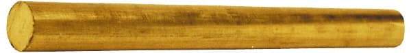 Value Collection - 7/8 Inch Diameter x 6 Ft. Long, Brass Round Rod - Alloy 360 - Americas Industrial Supply