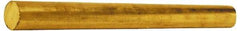 Value Collection - 7/8 Inch Diameter x 6 Ft. Long, Brass Round Rod - Alloy 360 - Americas Industrial Supply