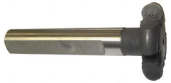 Cutting Tool Technologies - Shank Connection, 3/16" Cutting Width, 1/2" Depth of Cut, 2" Cutter Diam, Indexable Slotting Cutter - 1" Shank Diam, RT Toolholder, RDC 1.51.5 Insert - Americas Industrial Supply