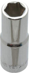 Blackhawk by Proto - 3/8" Drive, Deep Hand Socket - 6 Points, 1-13/16" OAL, Chrome Finish - Americas Industrial Supply