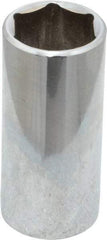 Blackhawk by Proto - 3/8" Drive, Deep Hand Socket - 6 Points, 2-13/64" OAL, Chrome Finish - Americas Industrial Supply