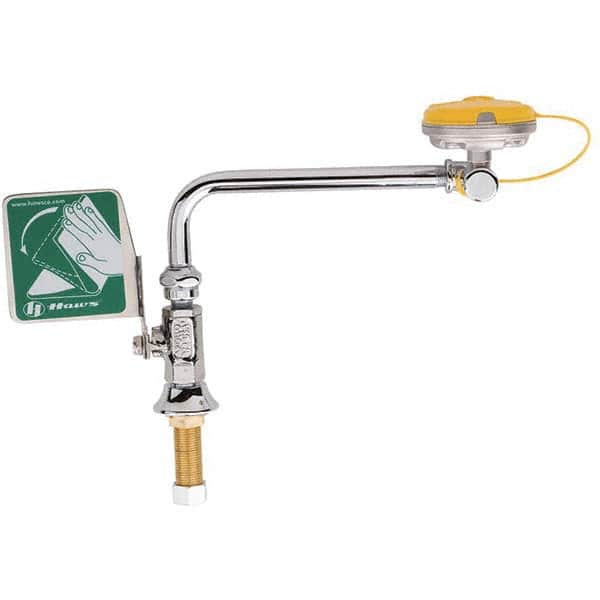 Haws - Plumbed Eye & Face Wash Stations Type: Eyewash Mount: Faucet - Americas Industrial Supply