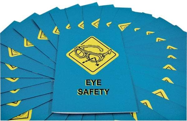 Marcom - Eye Safety Training Booklet - English, Safety Meeting Series - Americas Industrial Supply