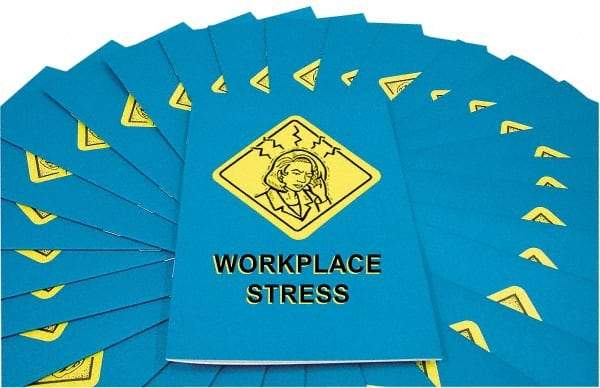 Marcom - Workplace Stress Training Booklet - English and Spanish, Safety Meeting Series - Americas Industrial Supply