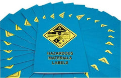 Marcom - Hazardous Materials Labels Training Booklet - English and Spanish, Safety Meeting Series - Americas Industrial Supply