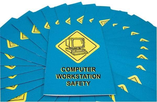 Marcom - Computer Workstation Safety Training Booklet - English, Safety Meeting Series - Americas Industrial Supply