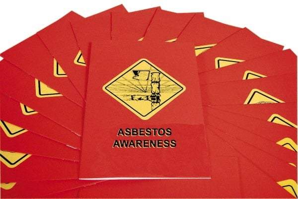 Marcom - Asbestos Awareness Training Booklet - English, Regulatory Compliance Series - Americas Industrial Supply