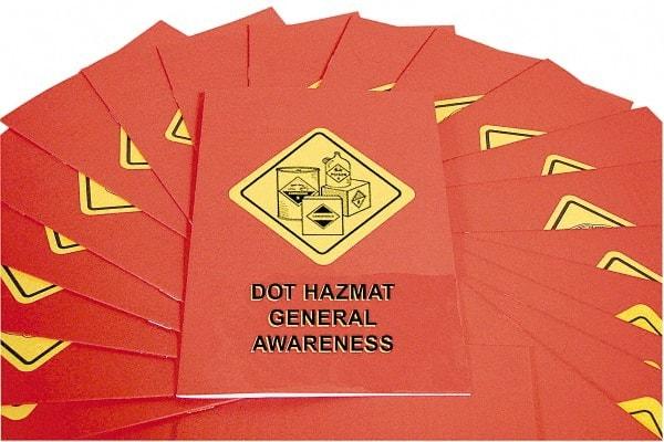 Marcom - DOT HazMat General Awareness Training Booklet - English, Regulatory Compliance Series - Americas Industrial Supply