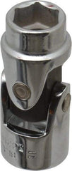 Blackhawk by Proto - 7/16", 3/8" Drive, Standard Hand Socket - 6 Points, 1-51/64" OAL, Alloy Steel, Chrome Finish - Americas Industrial Supply