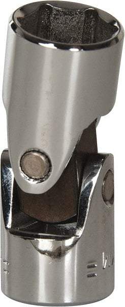 Blackhawk by Proto - 3/8" Drive, Standard Hand Socket - 6 Points, 1-29/32" OAL, Alloy Steel, Chrome Finish - Americas Industrial Supply