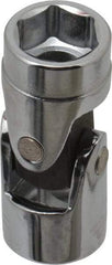 Blackhawk by Proto - 1/2", 3/8" Drive, Standard Hand Socket - 6 Points, 1-51/64" OAL, Alloy Steel, Chrome Finish - Americas Industrial Supply