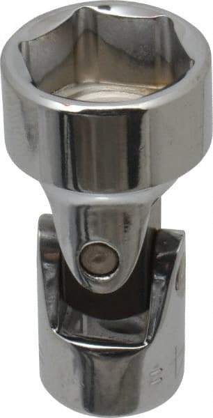 Blackhawk by Proto - 3/4", 3/8" Drive, Standard Hand Socket - 6 Points, 2" OAL, Alloy Steel, Chrome Finish - Americas Industrial Supply