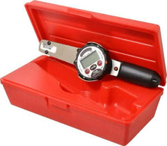 Proto - 1/4" Drive Electronic Digital Torque Wrench - 0.63 Ft/Lb to 6 Ft/Lb Torque, 11" OAL, 0.01 N/m Graduation, Fixed Head - Americas Industrial Supply