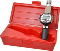Proto - 3/8" Drive Electronic Digital Torque Wrench - 5 Ft/Lb to 50 Ft/Lb Torque, 11" OAL, 0.1 N/m Graduation, Fixed Head - Americas Industrial Supply