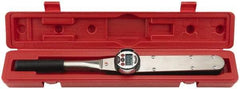 Proto - 1" Drive Electronic Digital Torque Wrench - 133 N/m to 1,335 N/m Torque, 77" OAL, 1 N/m Graduation, Fixed Head - Americas Industrial Supply