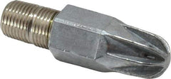 Guardair - Blow Gun Low Volume - 1/4 NPT, 1-1/2" Hose Length, Zinc - Americas Industrial Supply