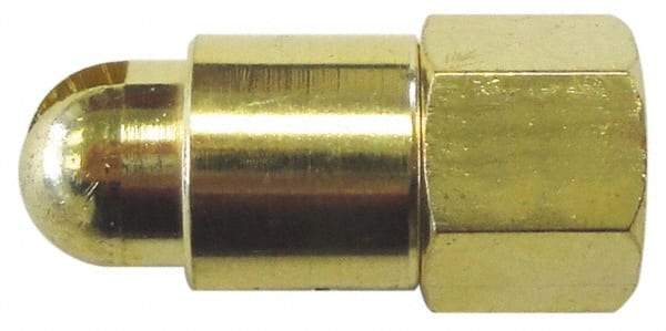 Guardair - Blow Gun Low Volume - 1/4 NPT, 1-1/2" Hose Length, Brass - Americas Industrial Supply