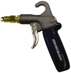 Guardair - 120 Max psi High Volume Safety Nozzle High Volume Safety Air Gun - 1/4 NPT Inlet, Brass - Americas Industrial Supply