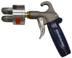 Guardair - 120 Max psi Maximum Air Cluster Safety Air Gun - 1/4 NPT Inlet, Zinc - Americas Industrial Supply