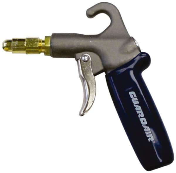 Guardair - 120 Max psi Low Volume Safety Air Gun - 1/4 NPT Inlet, Brass - Americas Industrial Supply