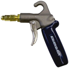 Guardair - 120 Max psi Low Volume Safety Air Gun - 1/4 NPT Inlet, Brass - Americas Industrial Supply