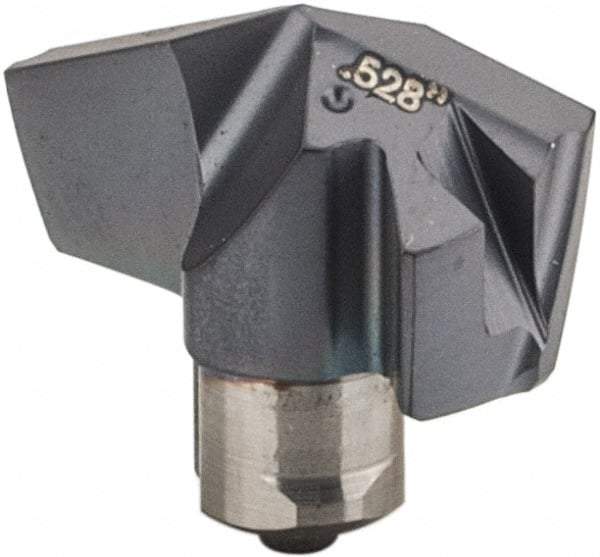 Iscar - Series ICP, 0.528" Diam Grade IC908 140° Replaceable Drill Tip - Carbide, TiAlN Finish, 13 Seat Size, Through Coolant - Americas Industrial Supply