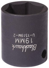 Blackhawk by Proto - 1/2" Drive 26mm Standard Impact Socket - 6 Points, 3-7/8" OAL - Americas Industrial Supply