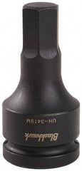 Blackhawk by Proto - 3/4" Drive, 3/4" Impact Hex Bit Socket - 3-1/2" OAL - Americas Industrial Supply