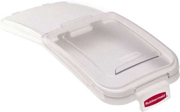 Rubbermaid - 12.1" Long x 29" Wide, Rectangular Polypropylene Lid - Use with FG360088 - Americas Industrial Supply