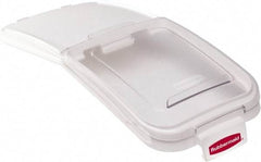 Rubbermaid - 12.1" Long x 29" Wide, Rectangular Polypropylene Lid - Use with FG360088 - Americas Industrial Supply