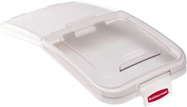 Rubbermaid - 29" Long x 14-1/2" Wide, Rectangular Polypropylene Lid - Use with FG360288 - Americas Industrial Supply