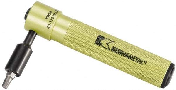 Kennametal - Adjustable Torque Wrench for Indexable Tools - Series KM - Americas Industrial Supply