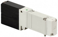 ARO/Ingersoll-Rand - 3/8", TP Series Plug-In Stacking Solenoid Valve - 12 VDC, 0.53 CV Rate, 1.55" High x 4-1/2" Long - Americas Industrial Supply