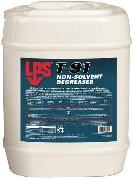 LPS - 55 Gal Drum Cleaner/Degreaser - Liquid, Unscented - Americas Industrial Supply