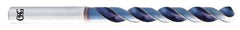 OSG - 0.0906" 130° Vanadium High Speed Steel Jobber Drill - WD1 Finish, Right Hand Cut, Spiral Flute, Straight Shank, 59mm OAL, Faceted Point - Americas Industrial Supply