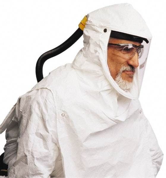 North - Universal Size, PAPR Compatible Hood - Tyvek QC, Compatible with CA101 & CA101D - Americas Industrial Supply