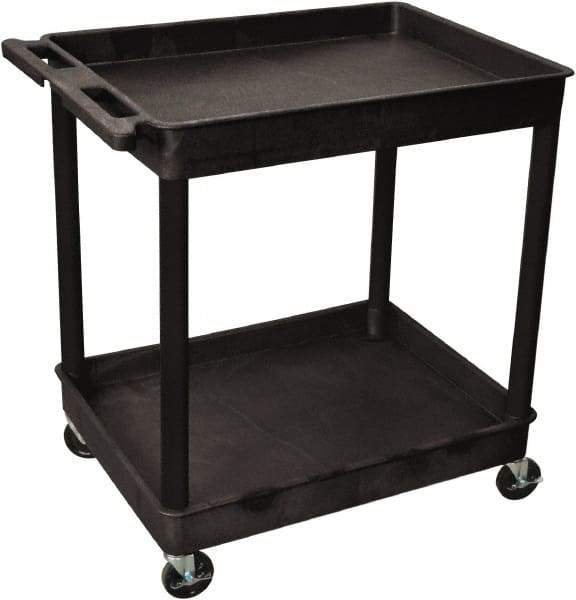 NMC - 300 Lb Capacity, 32" Wide x 24" Long x 37-1/2" High Shelf Cart - 1 Shelf, Plastic - Americas Industrial Supply