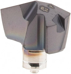 Iscar - Series ICP, 0.323" Diam Grade IC908 140° Replaceable Drill Tip - Carbide, TiAlN Finish, 8 Seat Size, Through Coolant - Americas Industrial Supply