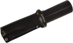 Kyocera - 1-3/4" Max Drill Depth, 2xD, 7/8" Diam, Indexable Insert Drill - 2 Inserts, 1" Shank Diam, Whistle Notch Shank - Americas Industrial Supply