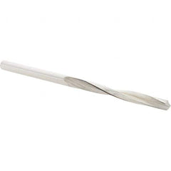 Guhring - #25 118° High Speed Steel Jobber Drill - Bright Finish, Right Hand Cut, Spiral Flute, Straight Shank, 75mm OAL, Standard Point - Americas Industrial Supply