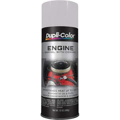 Krylon - 12 oz Aluminum Automotive Heat Resistant Paint - High Gloss Finish, Comes in Aerosol Can - Americas Industrial Supply