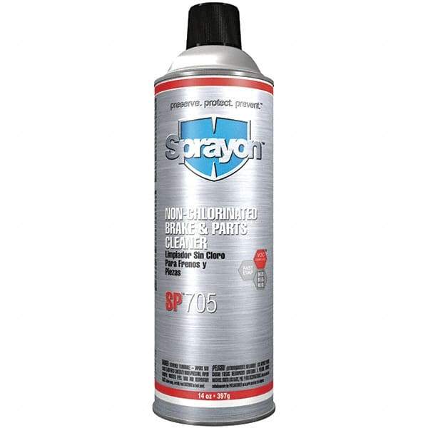 Sprayon - Nonchlorinated Brake Parts Cleaner - 16 oz Aerosol Can - Americas Industrial Supply