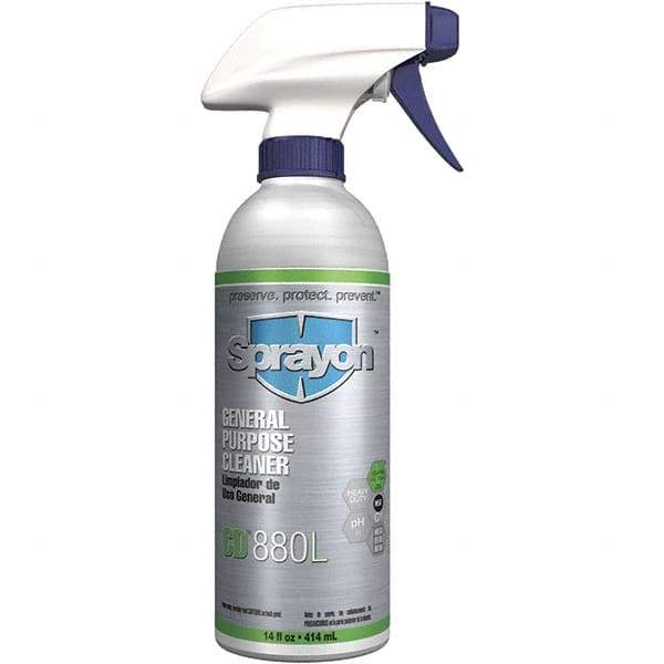 Sprayon - 14 oz Pump Sprayer All-Purpose Cleaner - Liquid, Ammonia - Americas Industrial Supply
