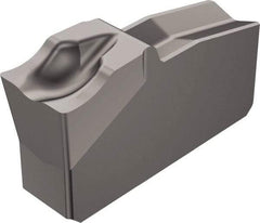 Sandvik Coromant - N151.240 5E H13A Grade, 0.1575" Cutting Width, Carbide Cutoff Insert - 0° Neutral Lead Angle, 0.0079" Cnr Rad - Americas Industrial Supply