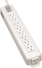 Tripp-Lite - 9 Outlets, 120 VAC15 Amps, 15' Cord, Power Outlet Strip - Keyhole, Tab Mount, 5-15 NEMA Configuration, 13-3/4" Strip - Americas Industrial Supply